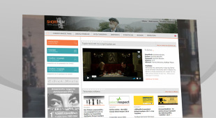 website for short film festivals & archive